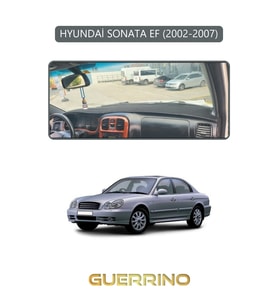 HYUNDAİ SONATA EF 2002-2007TORPİDO KORUMA HALISI GRİ KENAR