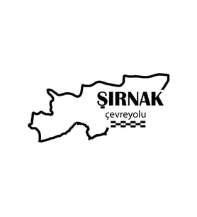Şırnak Çevreyolu Sticker 12*9 Cm