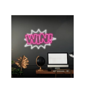 WIN! Yazılı Neon Tabela