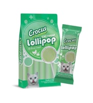 Crocus Tavuklu Ve Kedi Çimli Kedi Lolipop