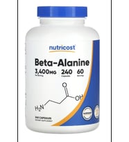 Nutricost, Beta-Alanine, 3,400 mg, 240 Capsul. Tr Tek Yetkili SATICISI OZELSPORCUGIDALARI'DIR (Renksiz)