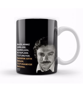 Oğuz Atay Söz  Kupa  Bardak  Porselen