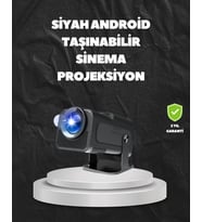 Northcity WiFi6 ve Bluetooth 5.0 Teknolojili Kablosuz Bağlantı Özellikli Projektör