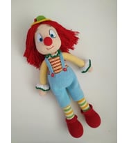 Organik Amigurumi Palyaço Bebek