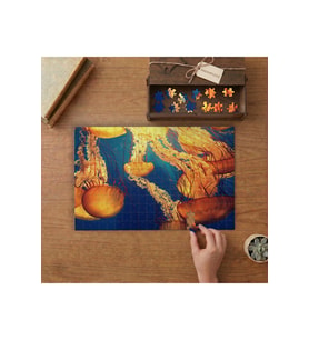 Deniznaları - Deniz - Sualtı Tasarımı 240 parça Ahşap Puzzle Ahşap Kutuda MP04558