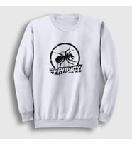 Presmono Unisex Beyaz Logo Ant Prodigy Sweatshirt 431548tt (Beyaz)
