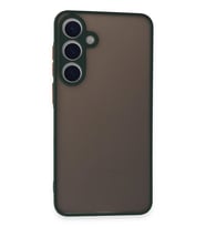 Galaxy S24 Kılıf Montreal Silikon Kapak - Yeşil