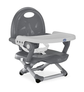 Chicco Pocket Snack Yükseltici Mama Sandalyesi - Dark Grey