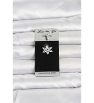 316L Cerrahi Çelik Lotus Model Göbek Piercing 5886 - HPSBYI7535-9765