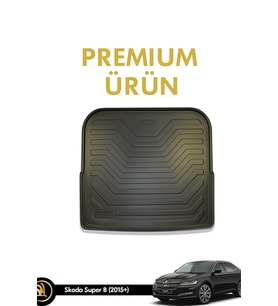 Skoda Super B 2008–2024 Uyumlu 3D Bagaj Havuzu Premium