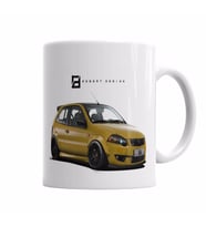Fiat Palio Abarth Race Style 02 Kupa Bardak Porselen