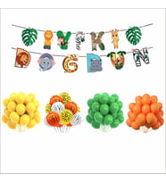 SAFARİ MİNİ BALON+BANNER SETİ