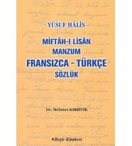 Miftah-ı Lisan Manzum Fransızca Türkçe Sözlük