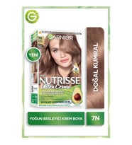 Garnier Nutrisse Yoğun Besleyici Kalıcı Krem Saç Boyası - Doğal Kumral 7N