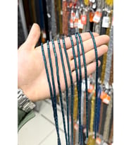 Hematit Taşı Silindir Kesim Parlak Mavi 4x8mm Doğal Taş Dizi