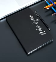 Kendin Tasarla Defter Kalem (Siyah)
