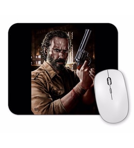 The Walking Dead Rick Çizim Mouse Pad.jpg