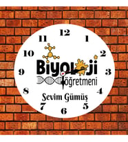 Biyoloji Öğretmeni Saat Kişiye Özel