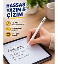 Eğim Sensörlü Dijital Kalem – Yüksek Hassasiyetli 1,0 mm Uç, Uzun Pil Ömrü Yeni Nesil
