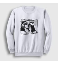 Presmono Unisex Beyaz Goo Sonic Youth Sweatshirt 452703tt (Beyaz)