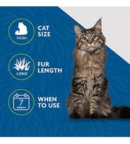 Furminator Deshedding Aracı, Kediler İçin Deshedding Fırçası, Gevşek Saçları Kaldırır Büyük
