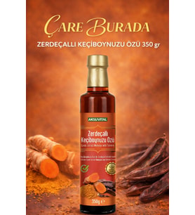 Zerdeçallı Keçiboynuzu Özü 350 Gr (Şeker & Koruyucu ve Renklendirici İçermez)