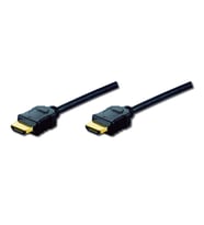 Digitus HDMI High Speed with Ethernet Bağlantı Kablosu (HDMI 1.3), 1080p Full HD, HDMI Tip A Erkek - HDMI Tip A Erkek, 10 metre, CU, AWG28, 3x zırhlı, altın kaplama, siyah renk
Digitus HDMI High Speed connection cable, type A M/M, 10.0m, HDMI 1.
