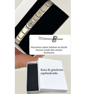 ÇELİK İTALYAN İLİŞKİ ÇİZGİSİ BİLEKLİK
