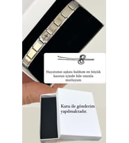 ÇELİK İTALYAN İLİŞKİ ÇİZGİSİ BİLEKLİK