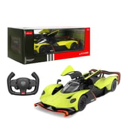 Rastar 1:14 Aston Martin Valkyrie AMR Pro Işıklı Uzaktan Kumandalı Araba Açık Yeşil S00092100