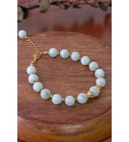 Larimar Taşlı Doğal Taş Bileklik (Yeşil)