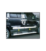 Opel Combo Krom Yan Kapı Çıtası 4 Prç. 2011-2018 P. Çelik