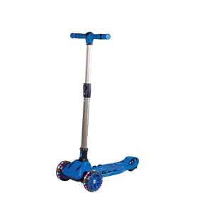 Cool Wheels Maxi Led Işıklı 3 Tekerlekli Yükseklik Ayarlı Scooter Mavi FR59182