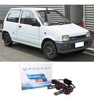 Daihatsu Cuore Led Xenon Uzun + Kısa Far Ampulü H4 Ultimate Yeni Seri Beyaz
