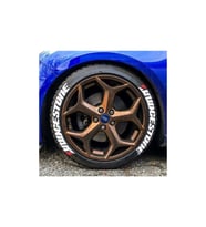 Bridgestone Lastik Yazısı 8 Lİ Paket Bridgestone Lastik Yazısı
