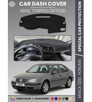 VOLKSWAGEN BORA (1997-2003) Torpido Örtüsü Ön Göğüs Koruma Torpido Koruma Tam Uyum Çatlamayı Önler