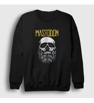Presmono Unisex Siyah Admat Mastodon Sweatshirt 163121tt