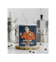 "Bu İnsanın Sabıra İhtiyacı var " Baskılı Espirili Özel Tasarım Kupa Bardak (Beyaz)