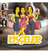 Simpson Tarzı Eğlenceli Biblo – Yakın Arkadaşlarınıza Mükemmel Hediye!