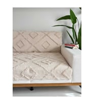 İskandinav Jasmin Koltuk Örtüsü 180*240 (Bej)