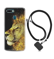Oppo A5S A15 A16 A54 A55 A73 A74 Kılıf Boyun Askılı Silikon Leon 1323
