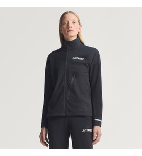 adidas JN0104 W XPR SOFTSH J Kadın Eşofman Üstü (Siyah)