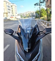 MOTOCAM Honda Forza 250 Ön Cam 2021-2026 Model 60cm Şeffaf Renkli 4mm UZUN