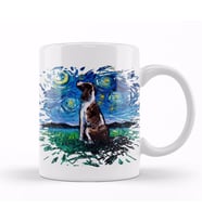 Springer Spaniel English Springer Spaniel Night Kupa Bardak Porselen