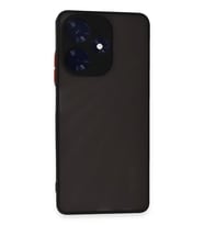 Newface İnfinix Hot 30 4G Kılıf Montreal Silikon Kapak - Siyah
