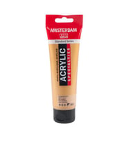 Talens Amsterdam Akrilik Boya 120 ml. 803 Deep Gold (Metalik) 
