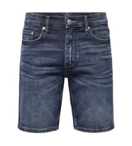 Only&Sons ONSWEFT DBD 7626 PIM DNM SHORTS VD Lacivert Erkek Şort 22027626