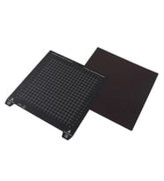 235x235mm Flexi Çelik Siyah Tabla manyetik etiketli