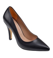 Floor 10 Cm Topuklu Kadın Ayakkabı Stiletto MAK-437 SİYAH
