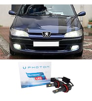 Peugeot 306 Led Xenon Uzun Far Ampulü H7 Ultimate 9500 Lumens Yeni Seri Beyaz 1996+
